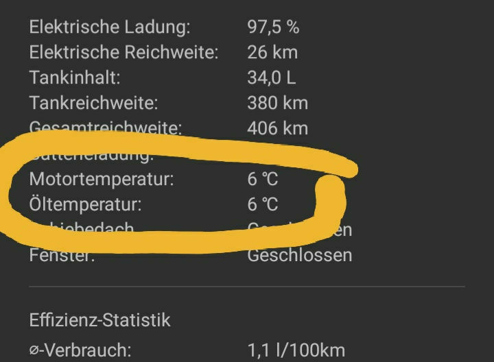 AAiDrive Motortemperatur