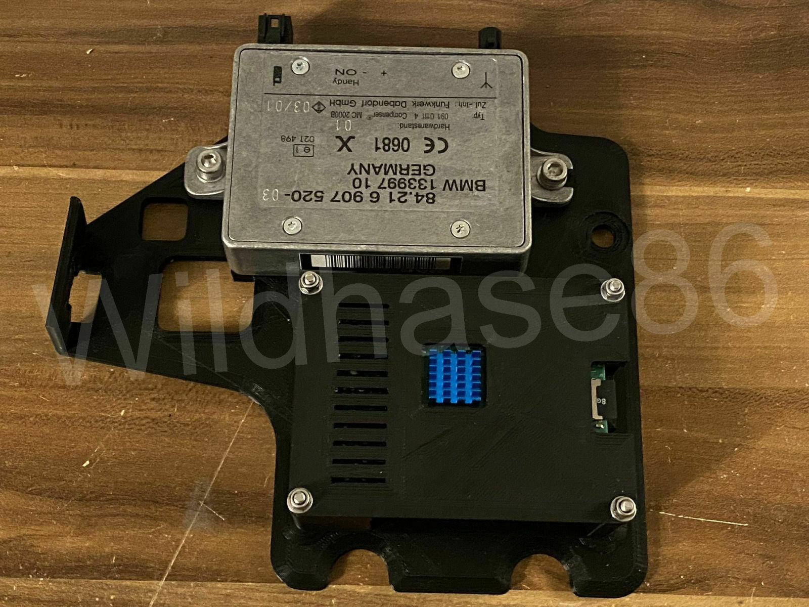 Fertiges Gehäuse für Raspberry und Kompensator