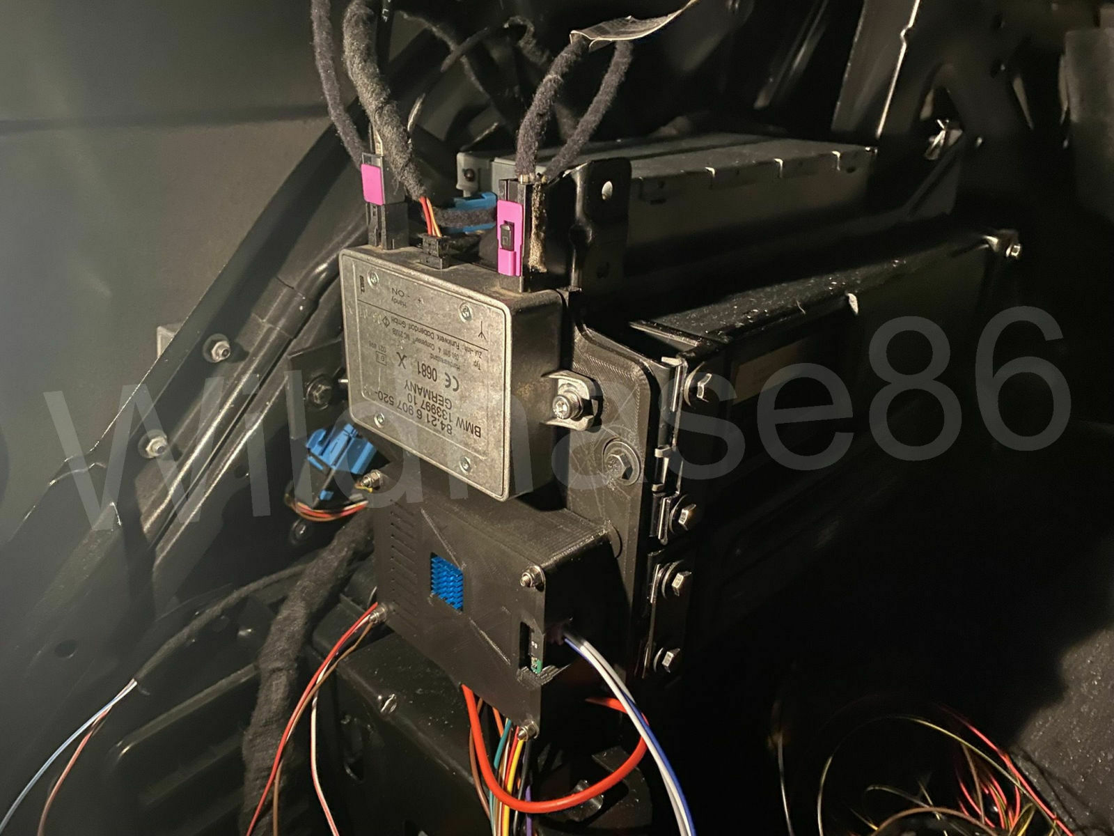 Alles verbaut und funktionierend angeschlossen