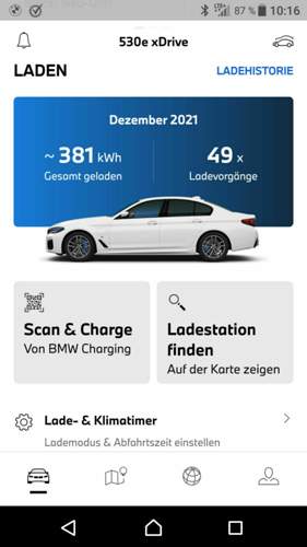 Ladevorgänge Dezember