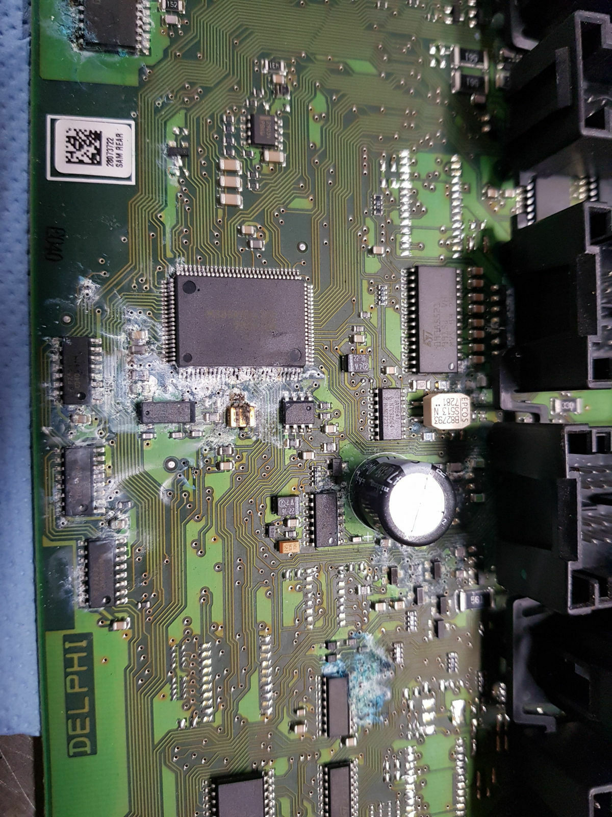Platine vom SAM SRS Fehlermeldung Bitte Werkstatt aufsuchen Mercedes BKlasse T245 210342132