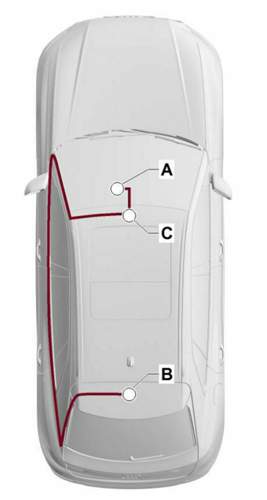 UTR Kabel Heckkamera