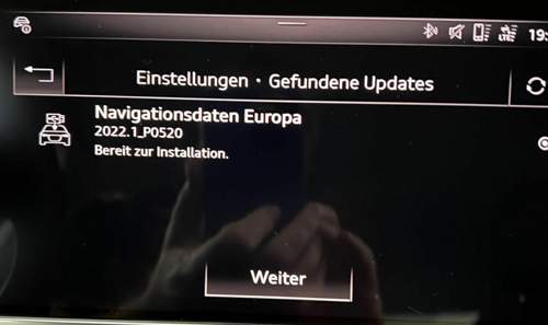 Update läuft