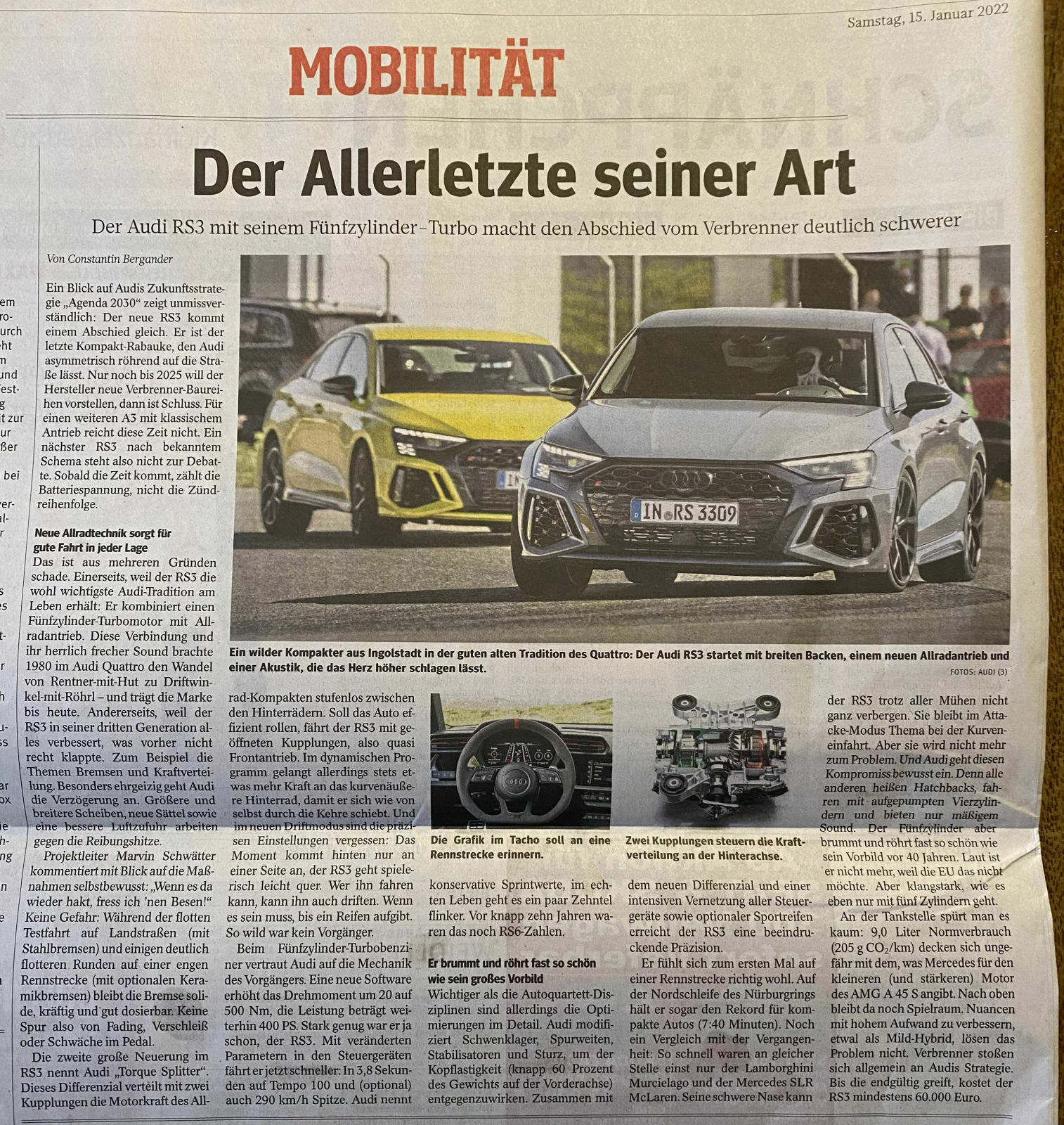 Der große Audi RS3 8Y-Thread