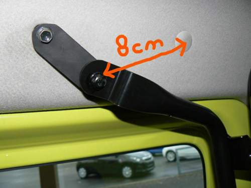 Gitter, oberer Befestigungspunkt