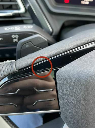 Kratzer Lenkradspange