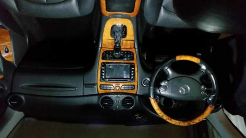 Kastanie Holzlenkrad vom W219