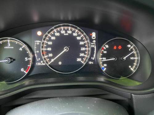 Temperatur auf den Tacho