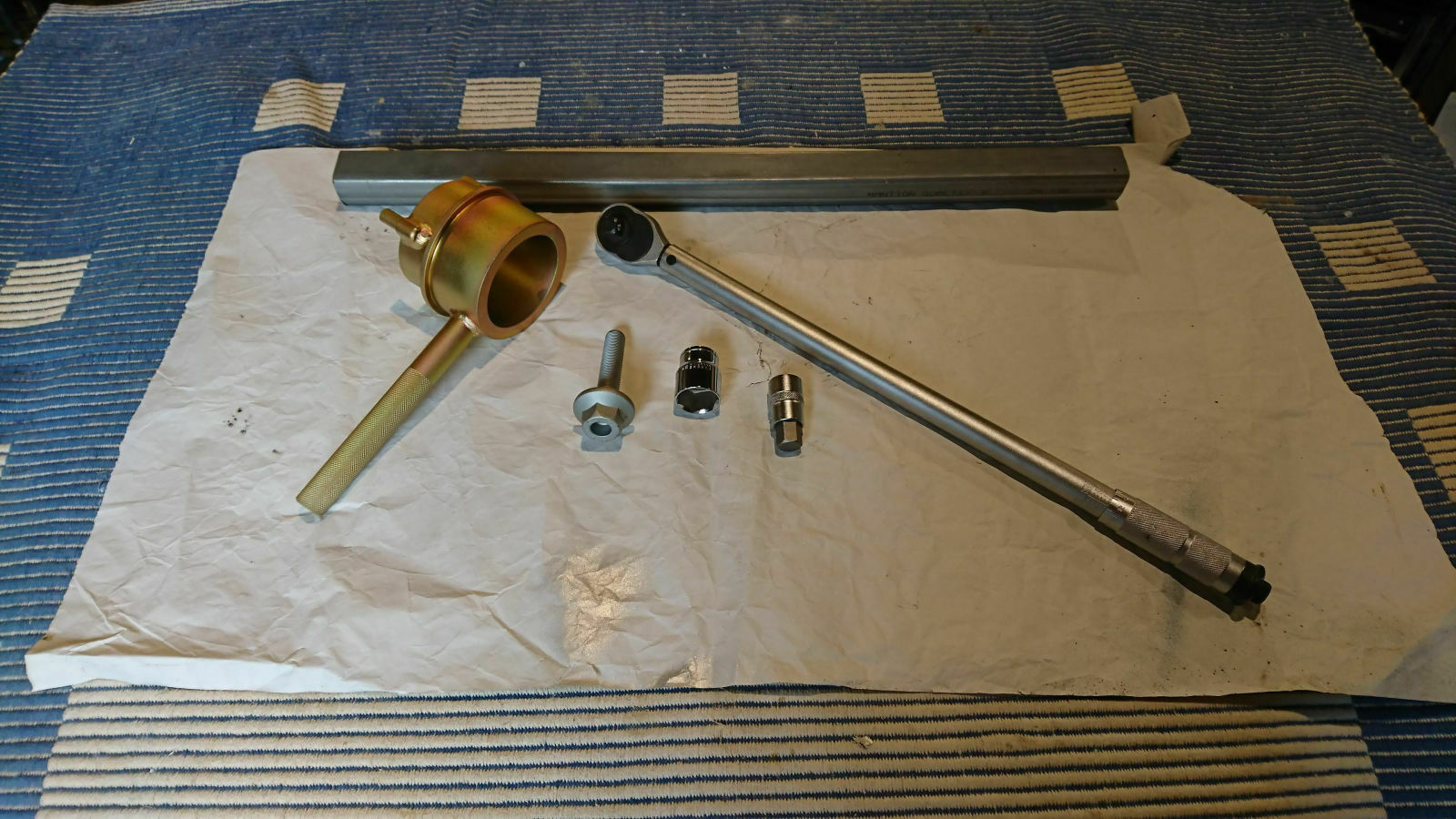 3. Der verwendete Werkzeugsatz