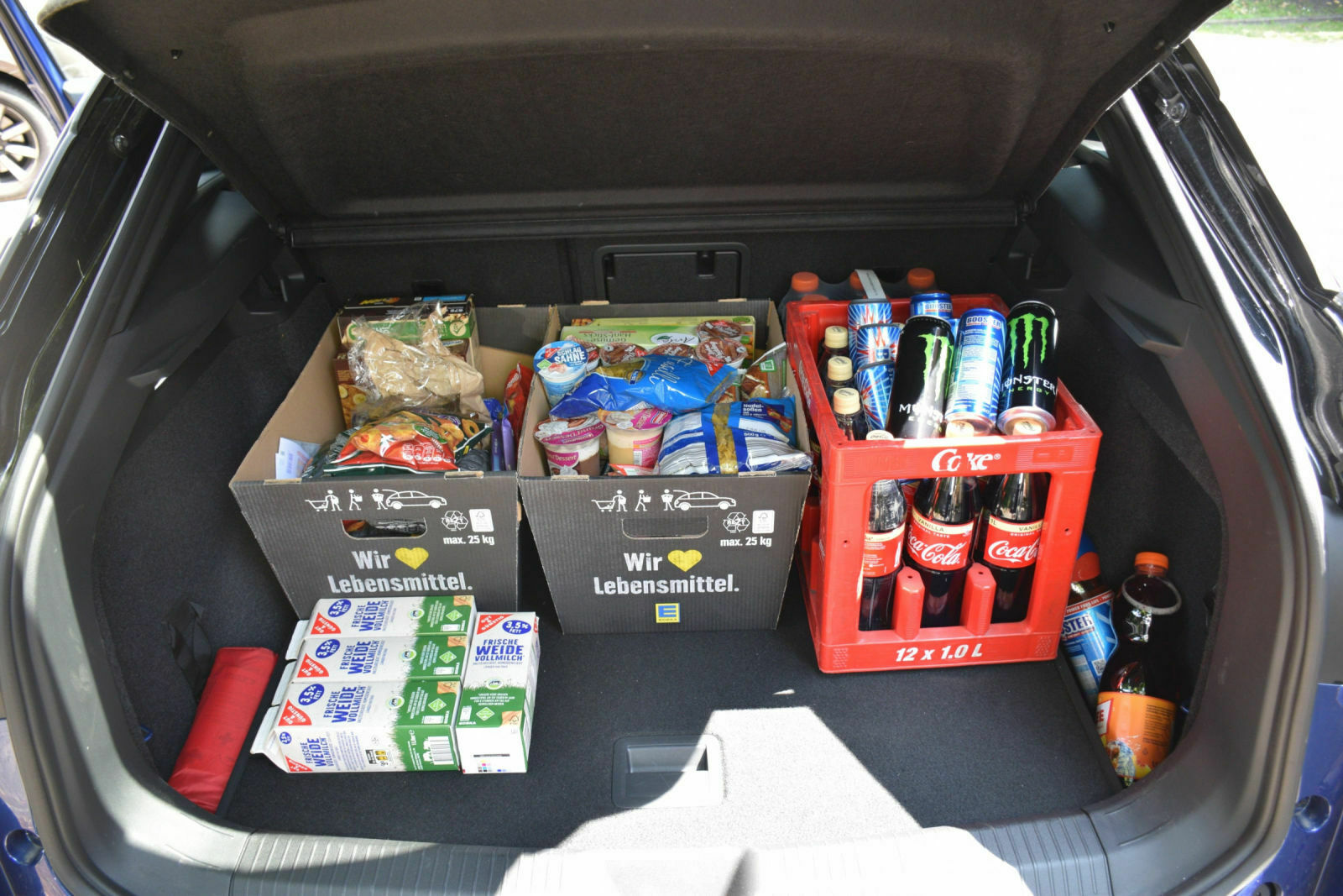 Volkswagen ID.4 Kofferraum mit räumliche Nutzung