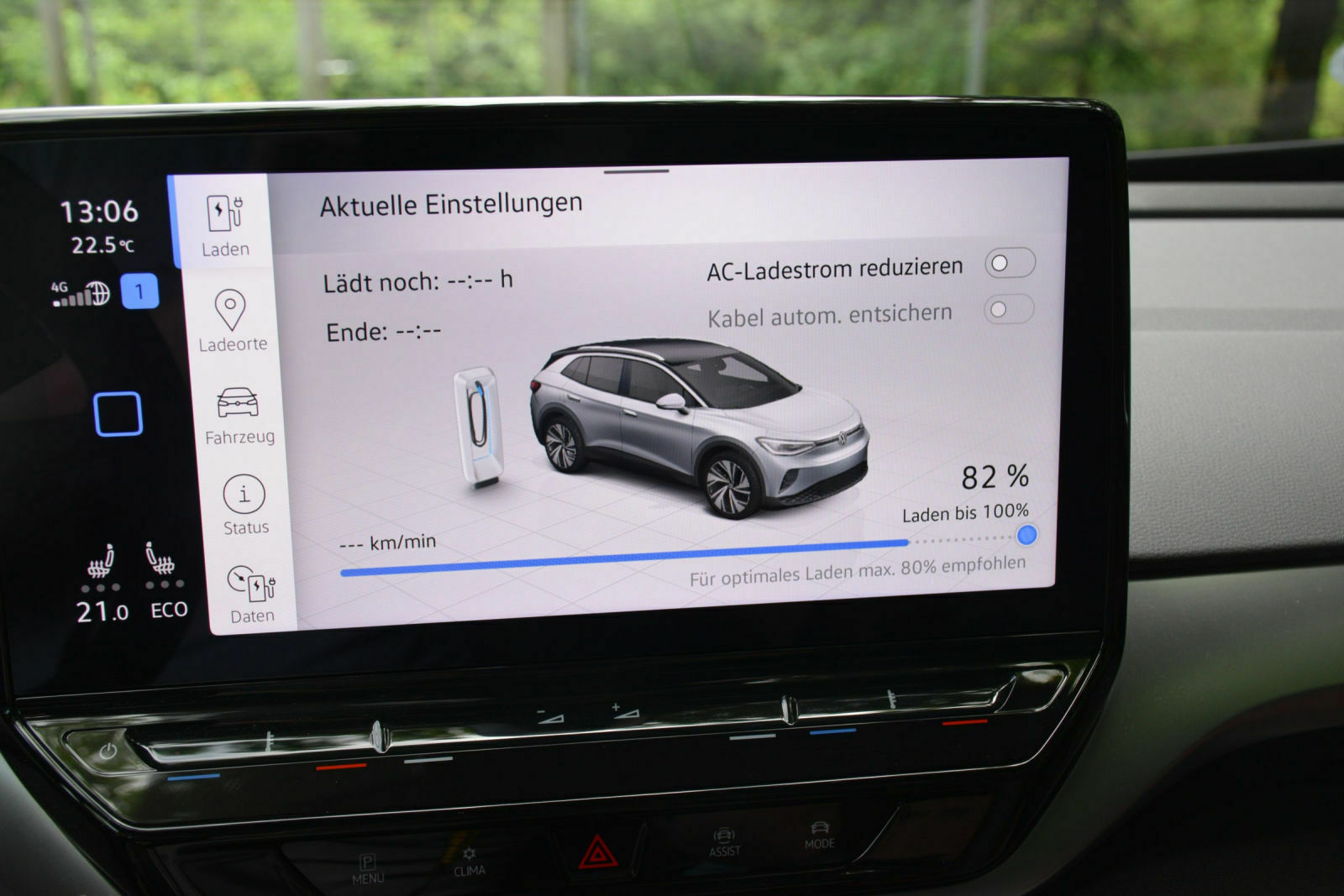 Volkswagen ID.4 Mittelkonsole