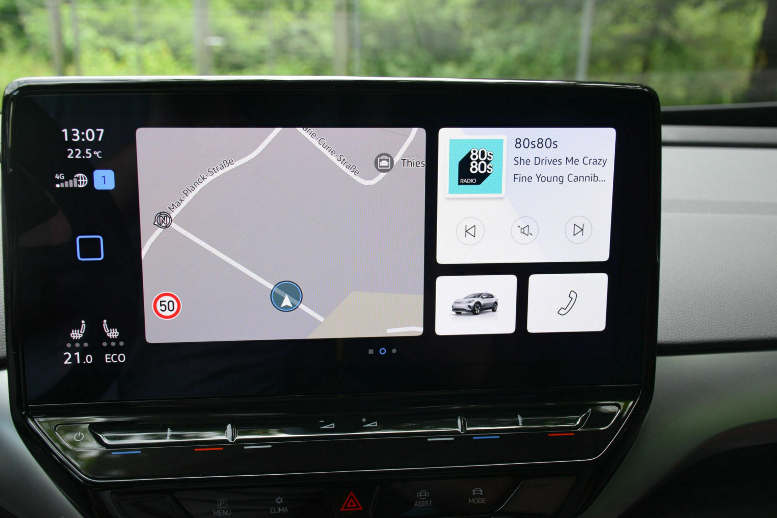 Volkswagen ID.4 Mittelkonsole