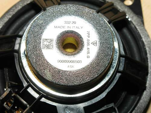 VW Chassis 7PP-035-415-G, Rückansicht