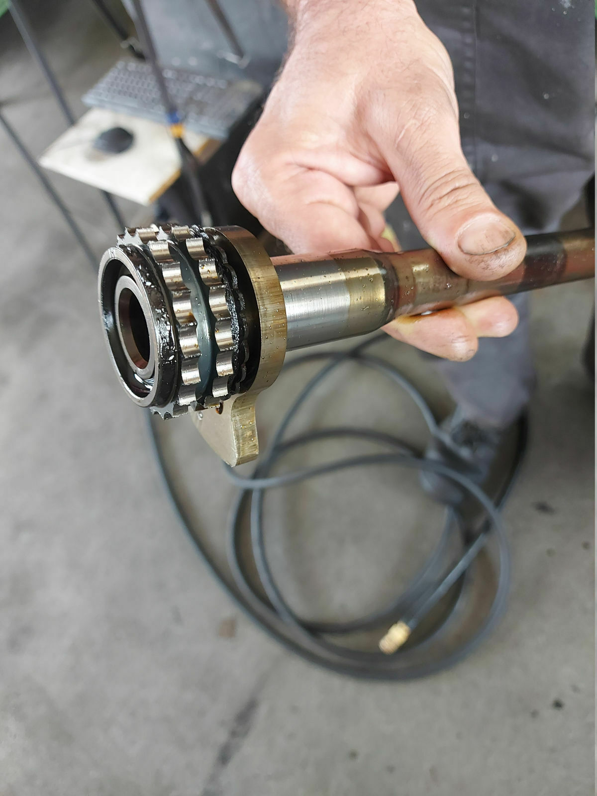 Das Problem mit dem Kettenrad der Ausgleichswelle im M272