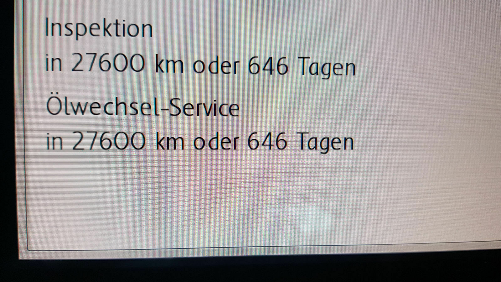 Golf 7 Facelift Service nach 16 Monaten und nur 13k Kilometer?