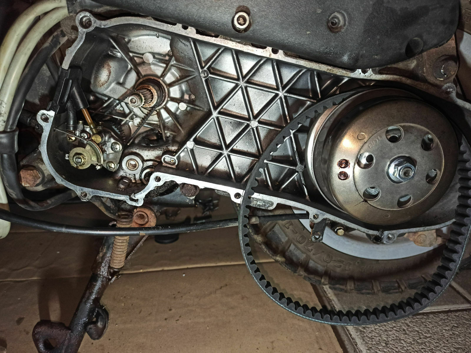 Roller quietscht sehr laut