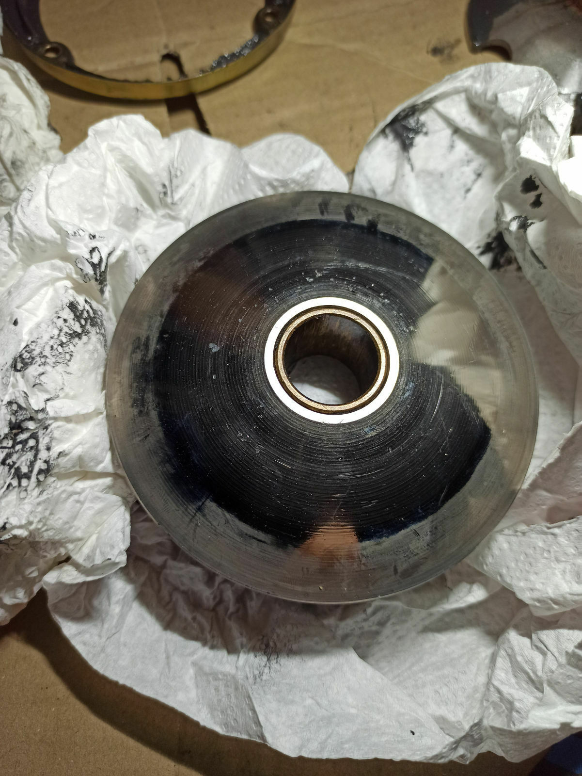 Roller quietscht sehr laut