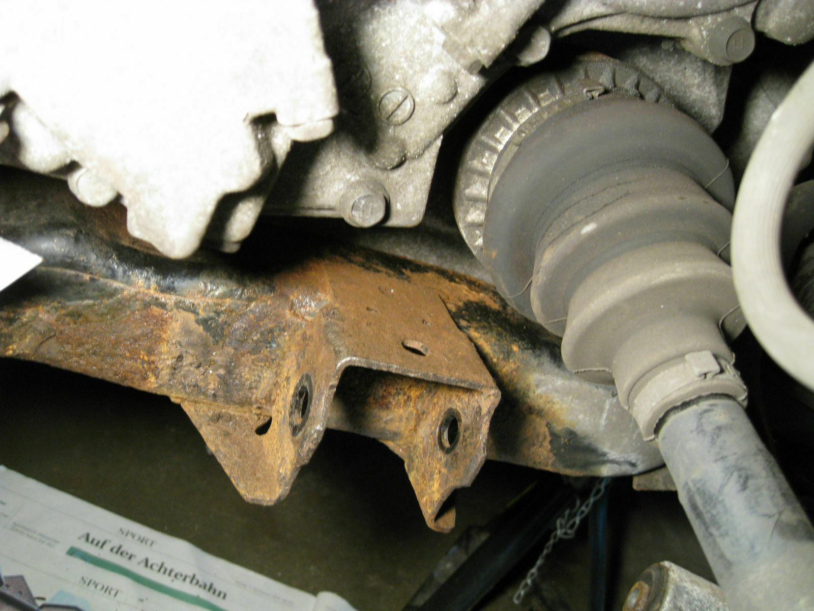 Hilfsrahmen noch zu retten? Bilder dabei!