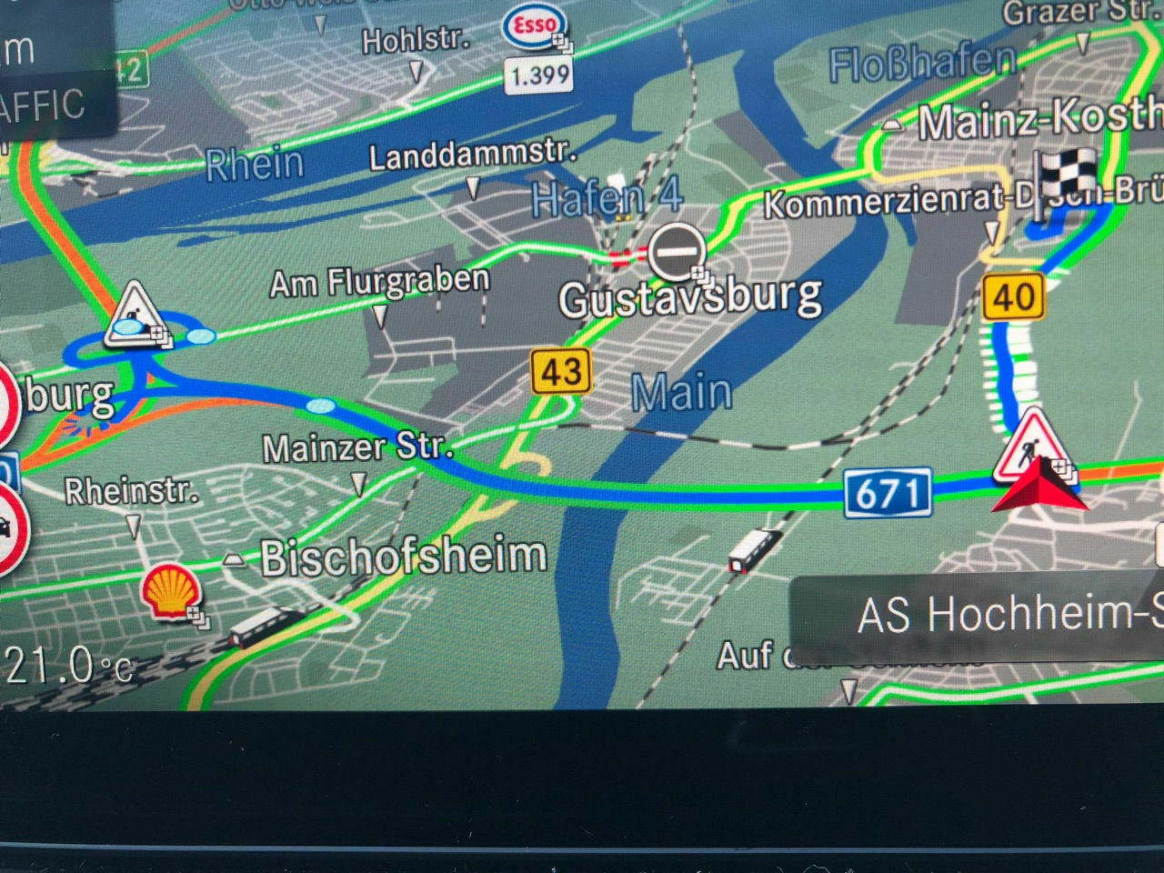 Navigationssysteme verwirrt