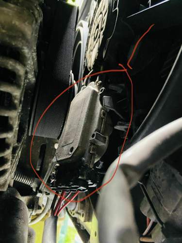 Steuergerät Kühlerlüfter Klima