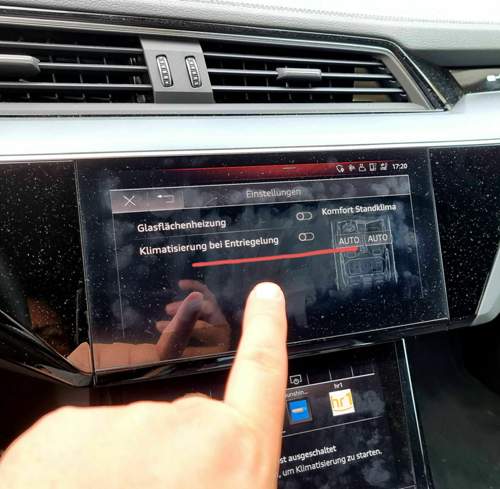 Klima über Funkschlüssel starten