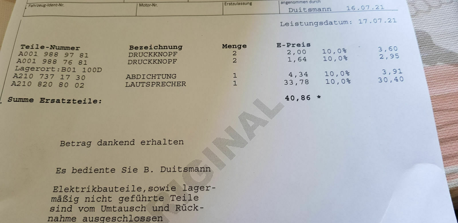 Mein W210 und mein Leidensweg :D