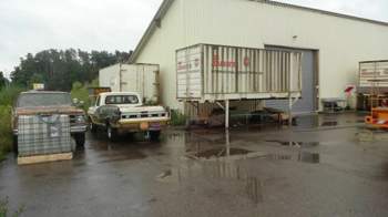 Brücken auf dem nachbargrundstück