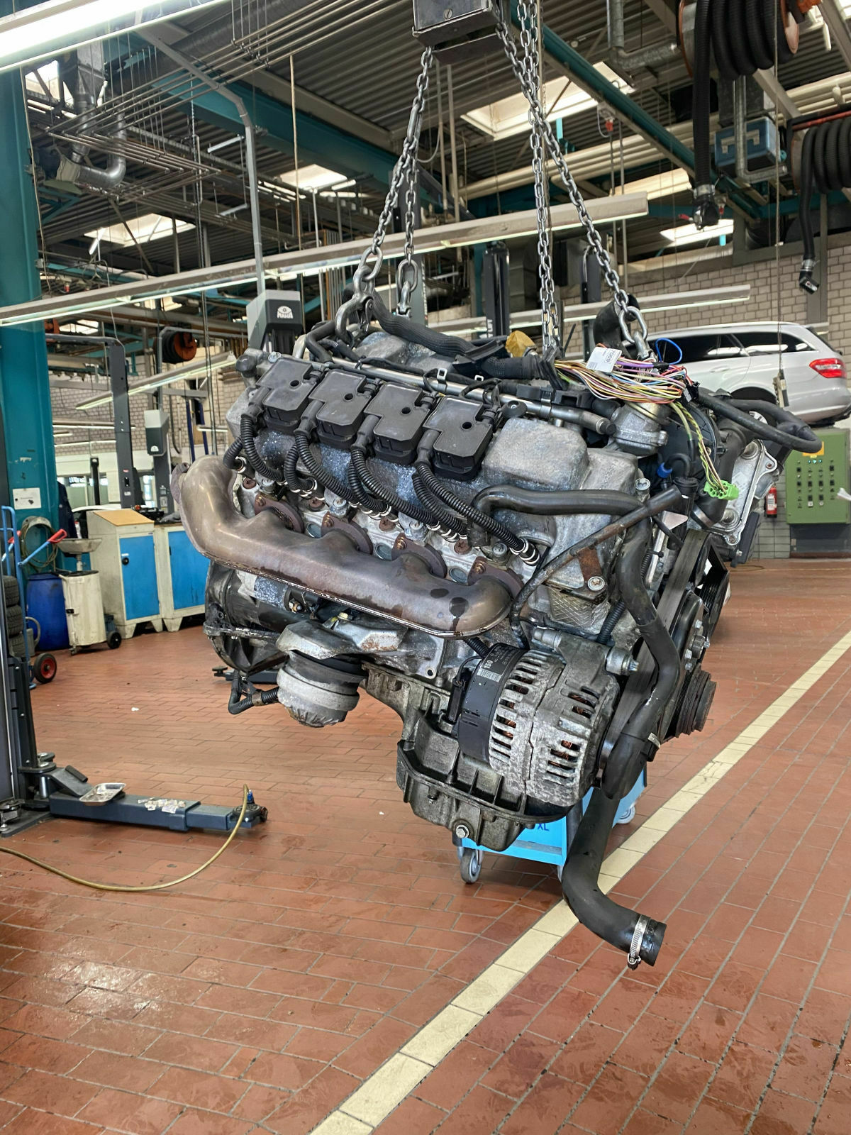 CLK55 Cabrio aus der "technischen Klinik" entlassen.