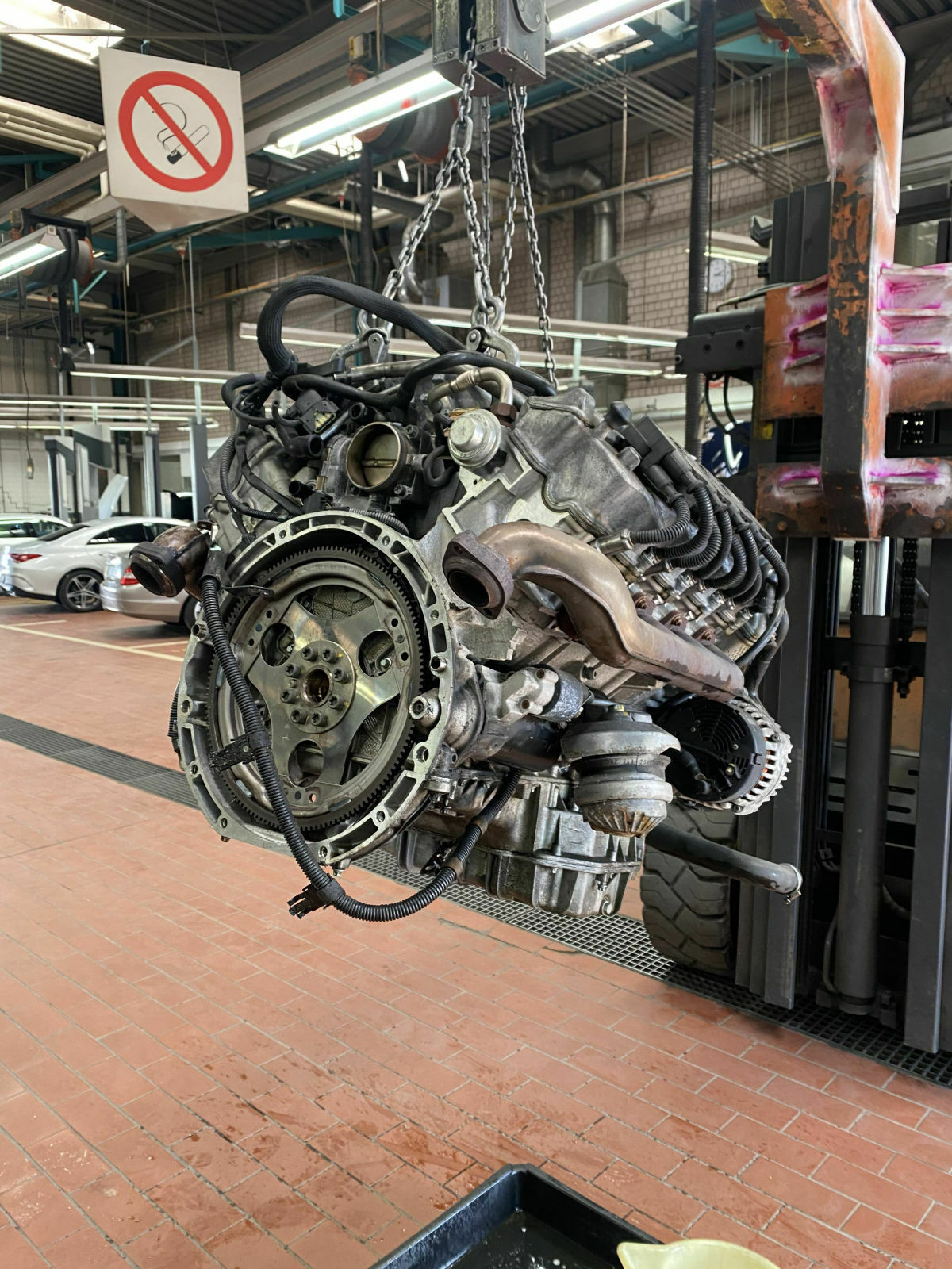 CLK55 Cabrio aus der "technischen Klinik" entlassen.