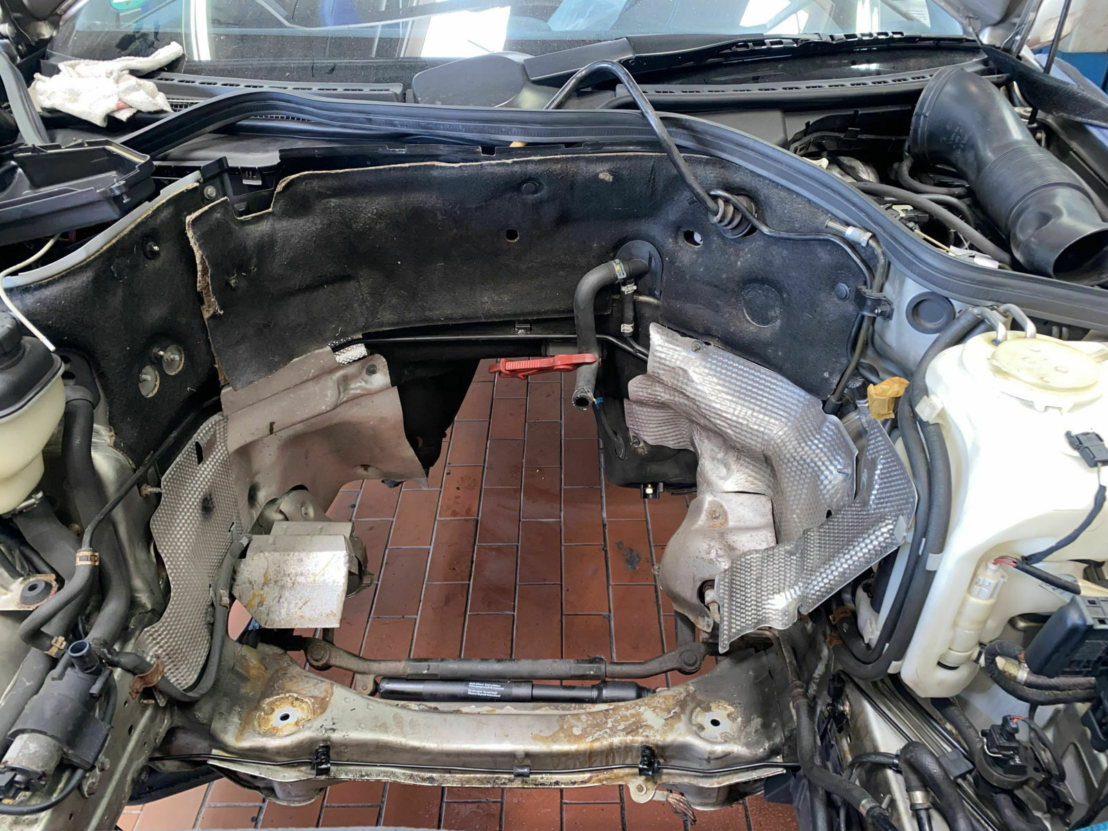 CLK55 Cabrio aus der "technischen Klinik" entlassen.