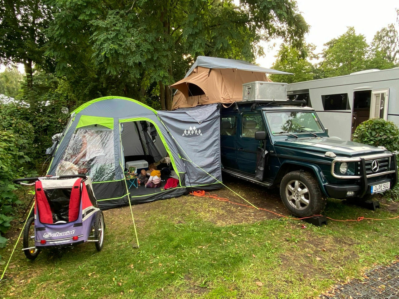 Dachzelt für den G / Dachträger