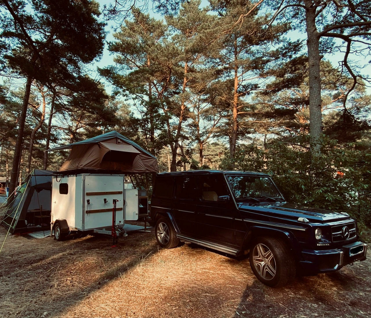 Dachzelt für den G / Dachträger