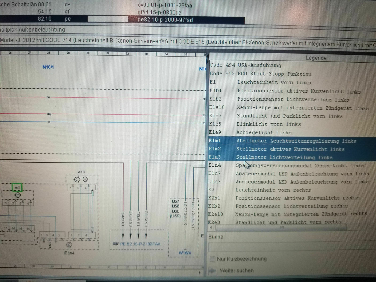 CDI 220 Bj.06-12 Xenon-Fernlicht links geht nicht.