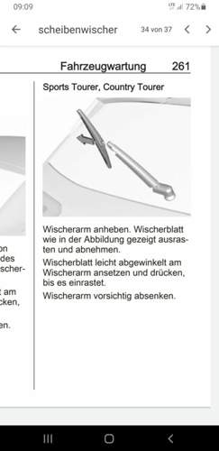 Scheibenwischer hinten