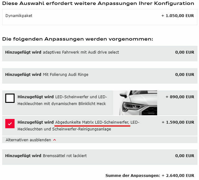 Der große Audi RS3 8Y-Thread