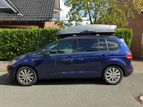 Touran 5T m. Thule Motion XT XXL 610 Ltr