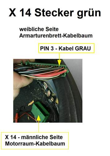 X 14 - Stecker MERIVA A