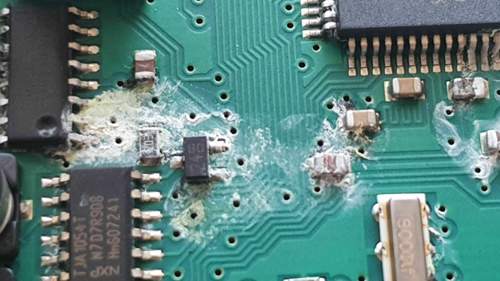Oxidationen im Steuergerät