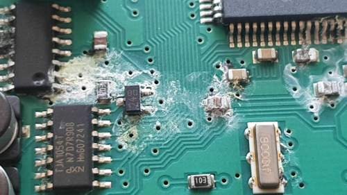 Oxidationen im Steuergerät