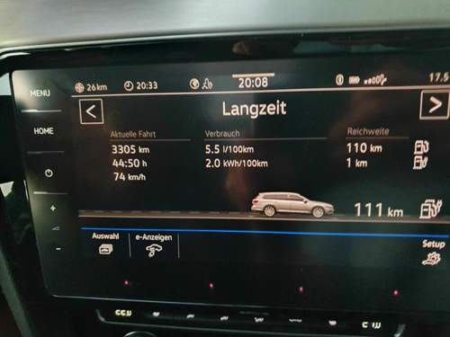 Das waren zwei Wochen Italien, mit ein paar mal Lademoeglichkeit in der Ferienwohnung. Ich bin zufrieden:-).jpg