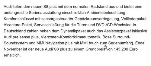 Basisinfos zum Produktionsstart