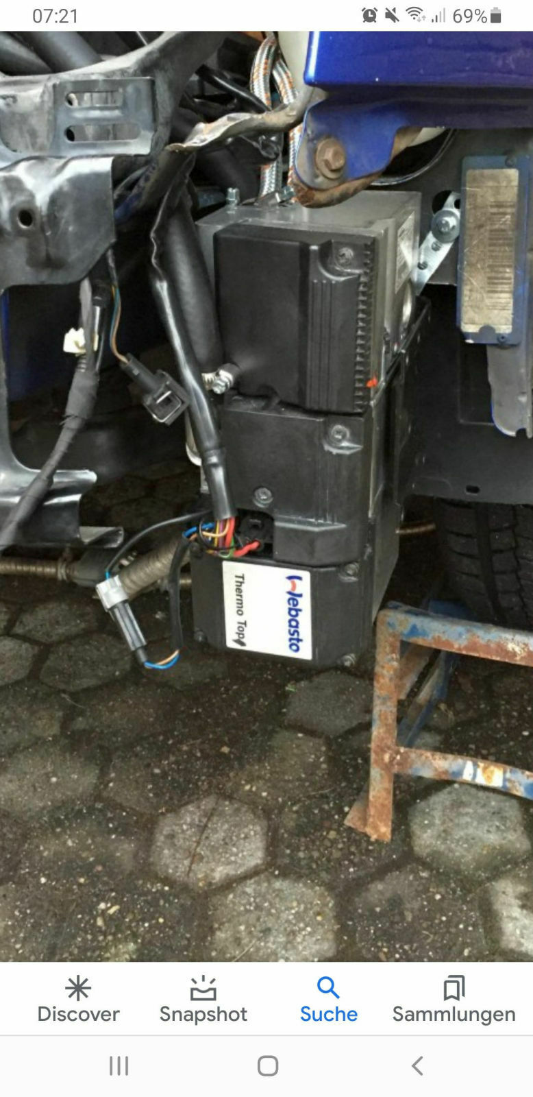 Standheizung webasto Thermo top