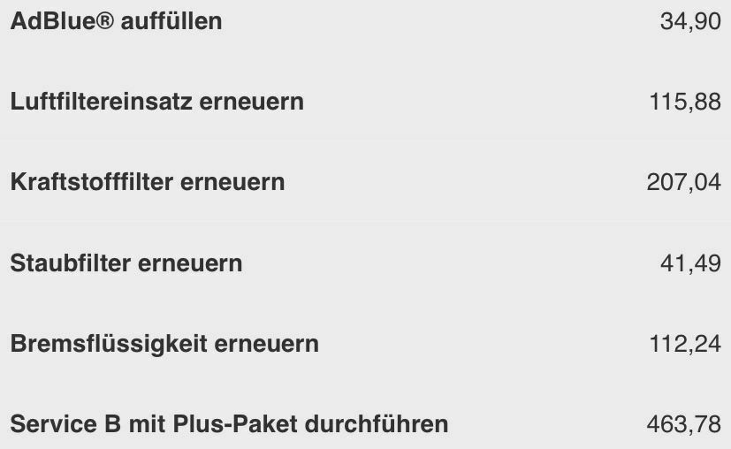 B-Service S205 bei 136000km Angebot! TEUER?