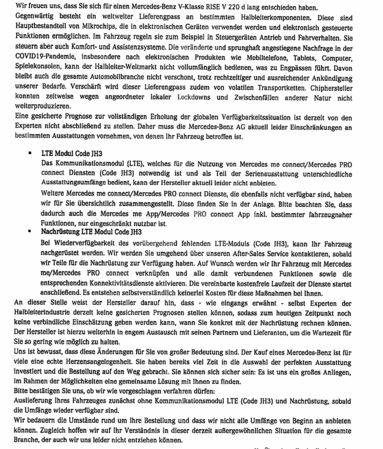 Wartezimmer Neuwagenbestellungen