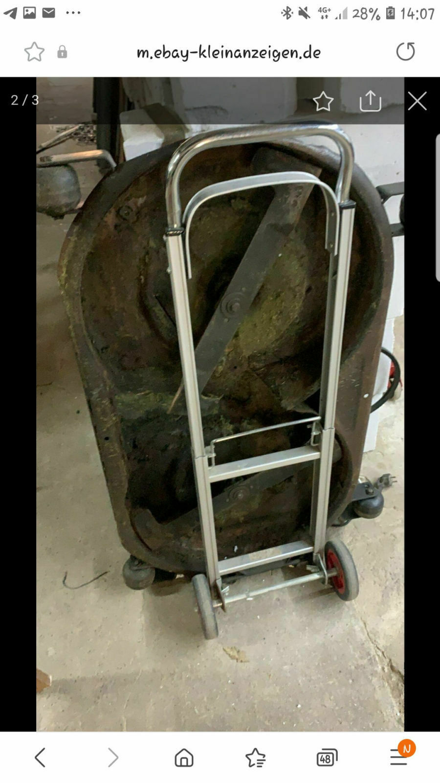 Castel Garden tc 102 Zahnriemen springt über