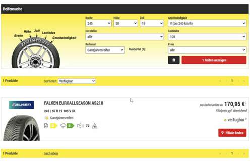 Falken euroallseason as210