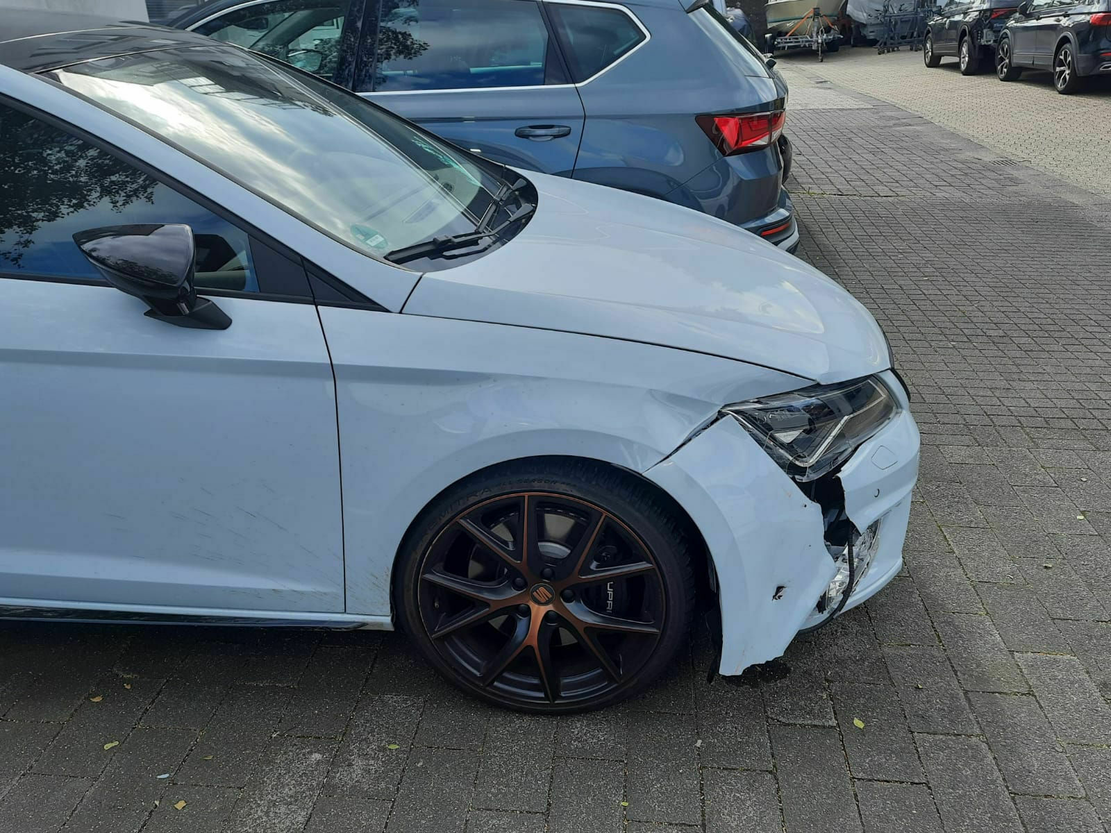 Seitenschweller Beule Seat Leon Cupra