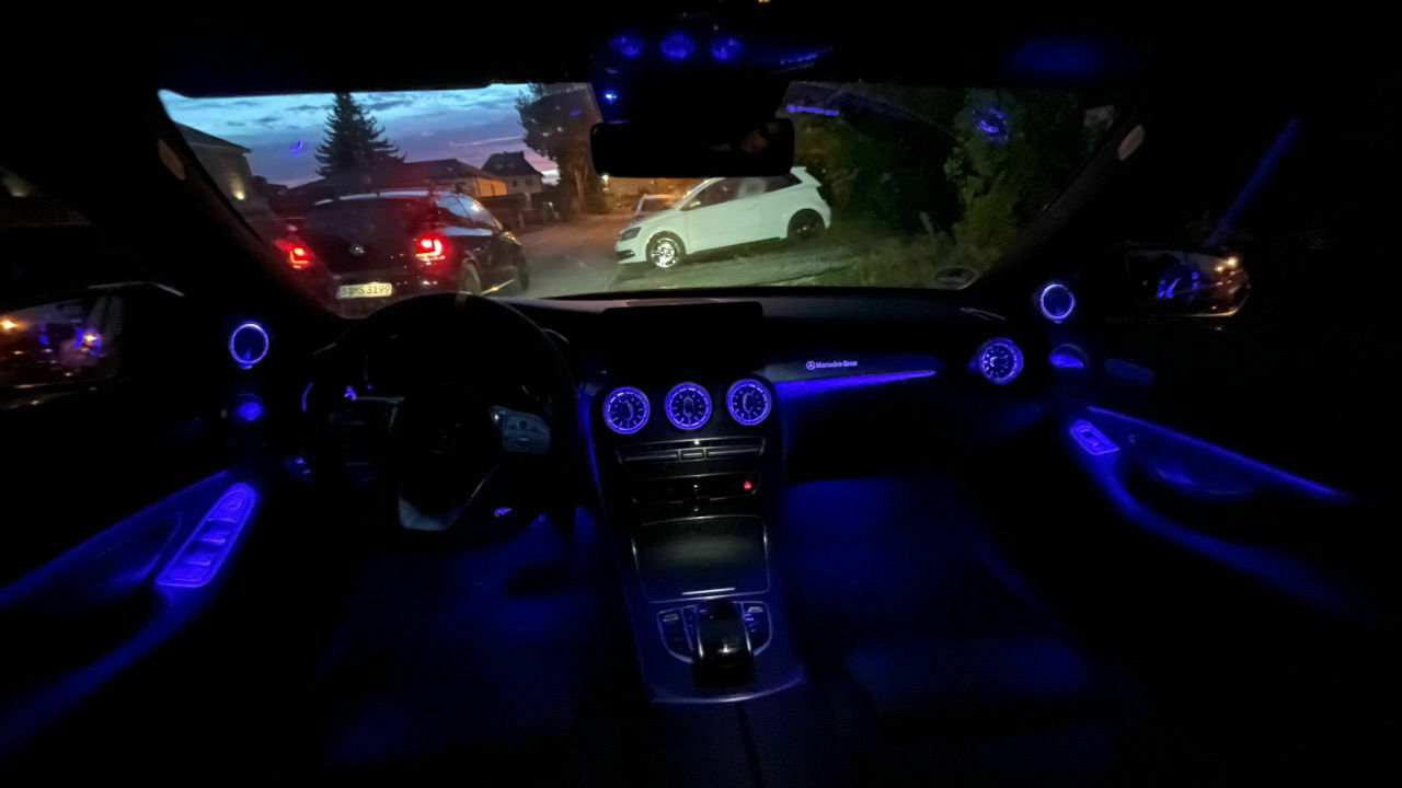 Ambiente Beleuchtung Lüftungsdüsen W20.5