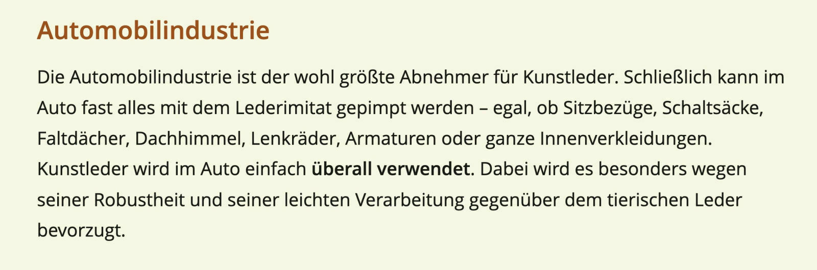 Qualität der Ledersitze fragwürdig?