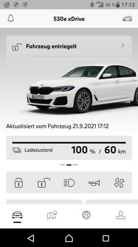 Übliche Reichweite im Sommer